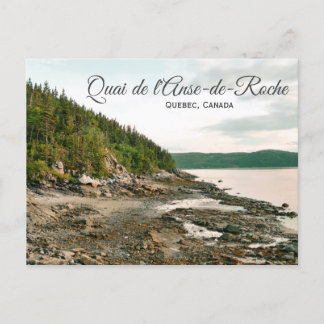 Quai de l'Anse-de-Roche, Québec Carte postale
