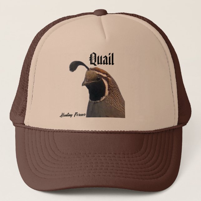 Quail Hat Truckerkappe (Vorderseite)