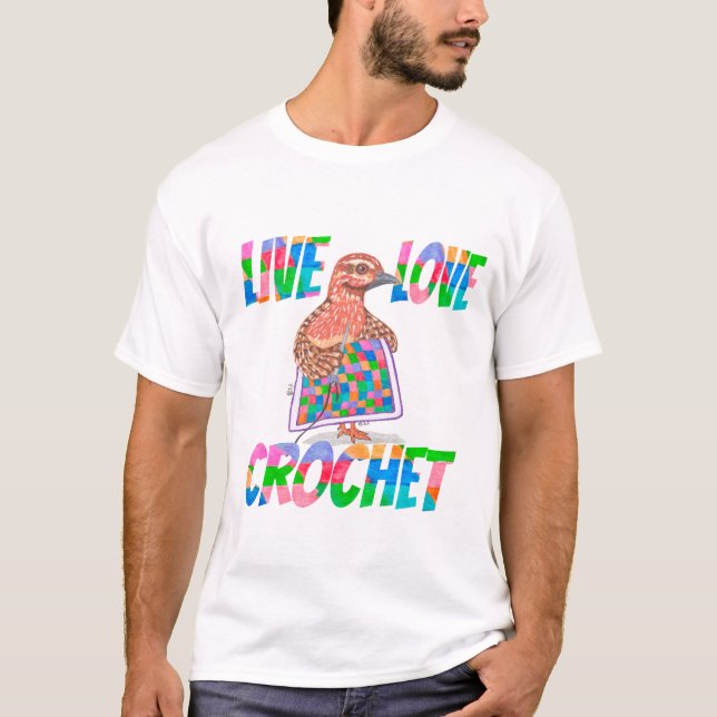 QUAIL QUILTING T-Shirt (Vorderseite)