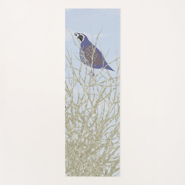 Quail Yoga Mat Yogamatte (Vorderseite)