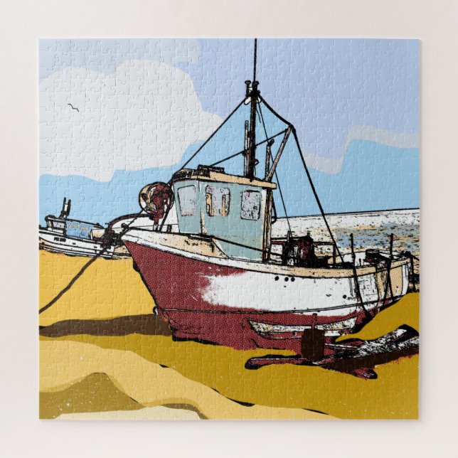 Quaint Fishing Boat (Vertikal)