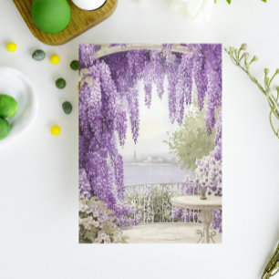 Quaint-Hütte mit Lilacs Notizblock