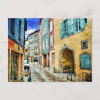 Quaint Old Cobblestone Street