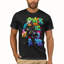 Quak oder… Lustiges Enten-Cartoon-T-Shirt