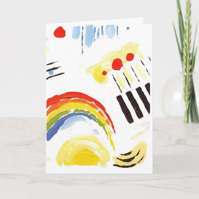 Quaker Quote Greeting Card Karte (Vorderseite)