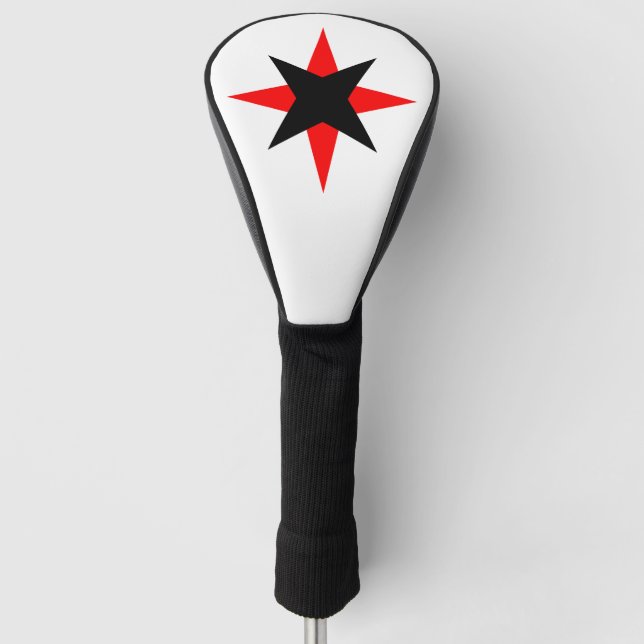 Quaker Star Golf Headcover (Vorderseite)
