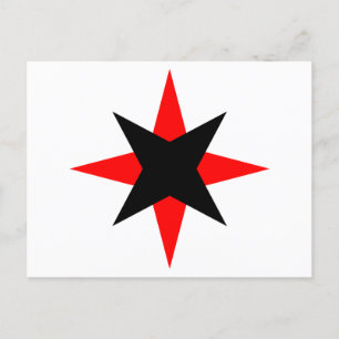 Quaker Star Postkarte