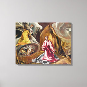 Qual im Garten von Gethsemane, c.1590 Leinwanddruck