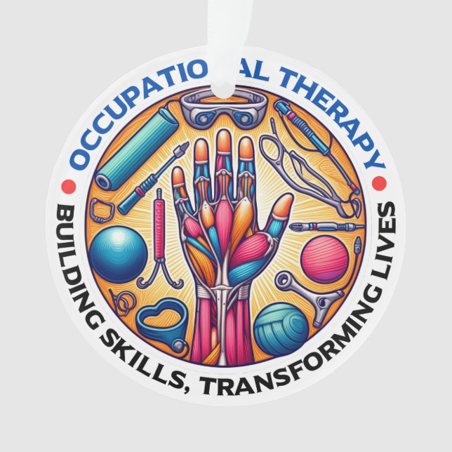 Qualifikationen für das Gebäude der Arbeitstherapi Ornament (Vorderseite)