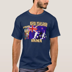 Qualifizierende Länder Neuseeland-Flagge 32 T-Shirt