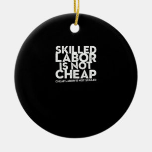Qualifizierte Arbeit ist nicht billig, billige Arb Keramik Ornament
