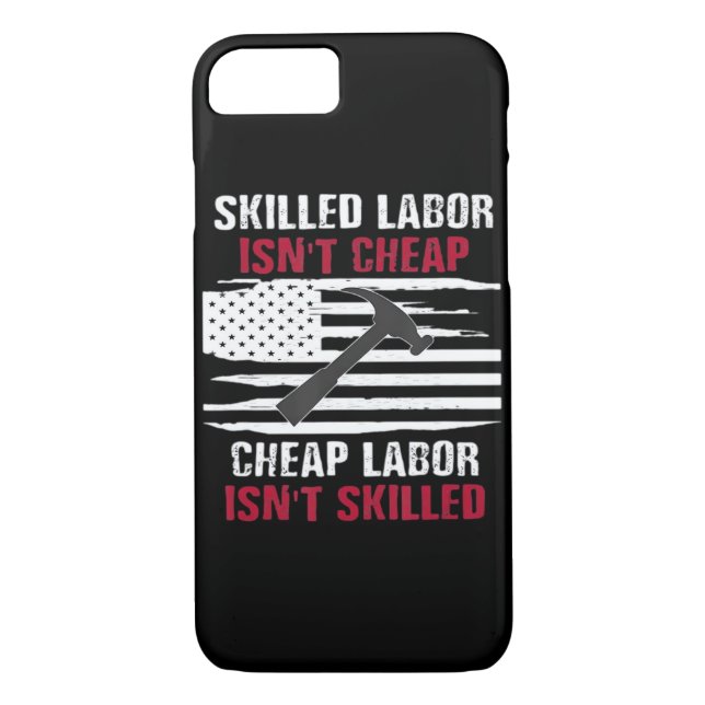 Qualifizierte Arbeitskräfte sind nicht unbedingt e Case-Mate iPhone Hülle (Rückseite)