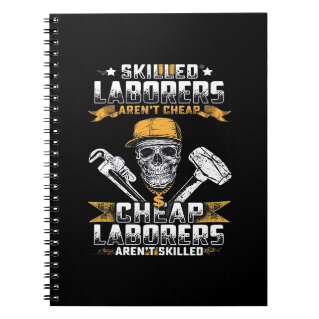 Qualifizierte Arbeitskräfte sind nicht wesentlich  Notizblock (Vorderseite)