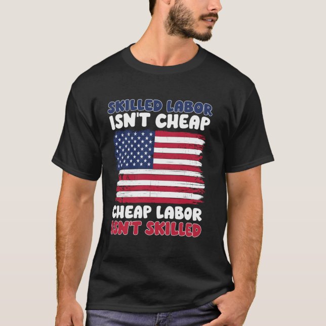 Qualifizierte Labour-Partei ist keine billige amer T-Shirt (Vorderseite)