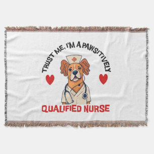 Qualifizierte Pflegekraft Pawsitively Decke