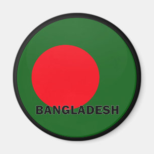 Qualität Bangladeschs Roundel Flagge Magnet