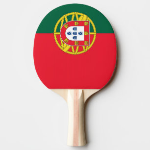 Qualität der portugiesischen Flagge Tischtennis Schläger