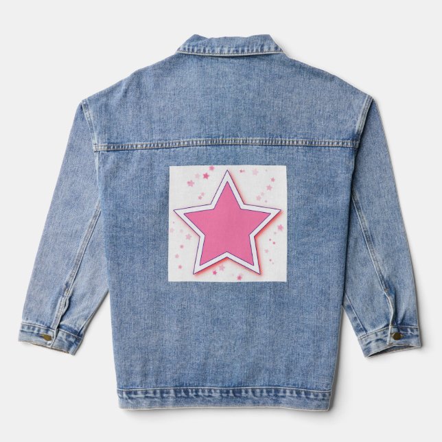Qualität des Sterns Jeansjacke (Rückseite)