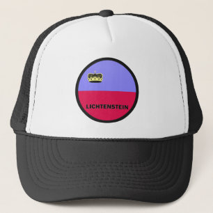 Qualität Lichtensteins Roundel Flagge Truckerkappe