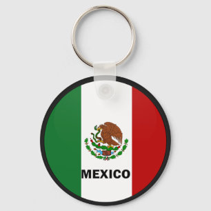 Qualität Mexikos Roundel Flagge Schlüsselanhänger
