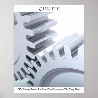 QUALITÄT POSTER