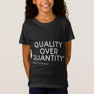 Qualität über Design-frei Pizzeria T-Shirt