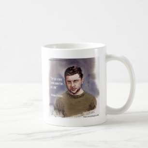 Qualität Volodomir Zelensky & Munitionszitat  Kaff Kaffeetasse