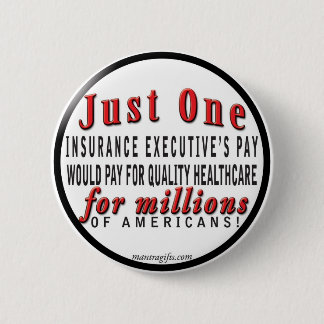 Qualitäts-Krankenversicherung für allen Knopf Button