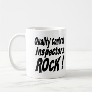 Qualitätskontrolle-Inspektor-Felsen! Tasse