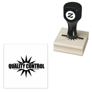 Qualitätskontrolle Sonnensymbol Inspektionssiegel Gummistempel