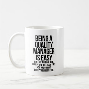 Qualitätsmanager Kaffeetasse