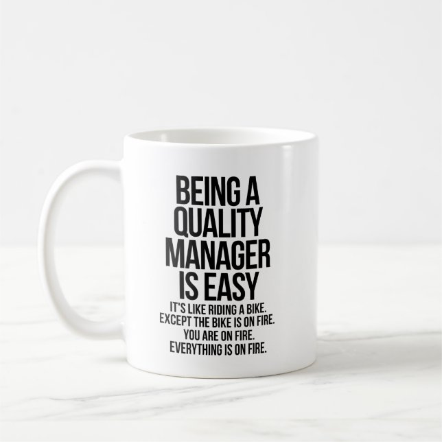 Qualitätsmanager Kaffeetasse (Links)