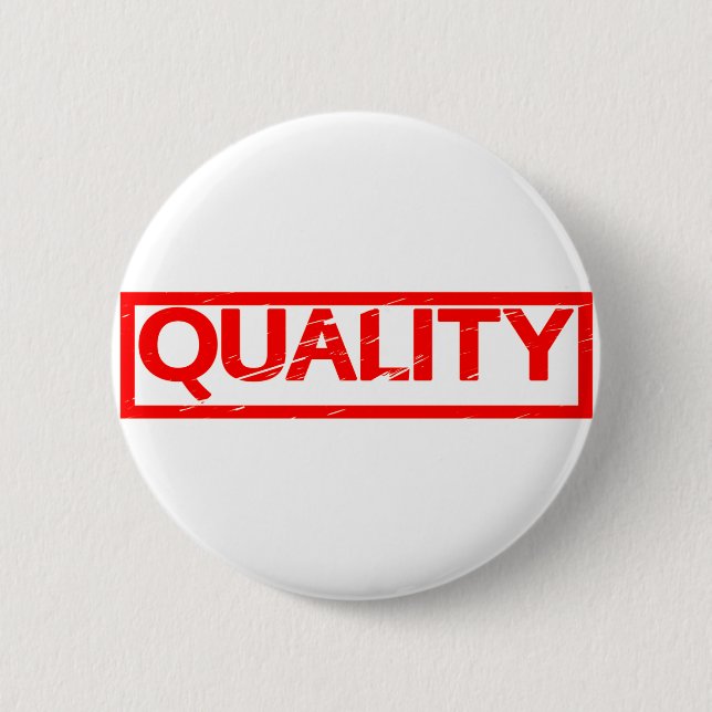 Qualitätsstempel Button (Vorderseite)