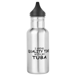Qualitätszeit Tuba Edelstahlflasche