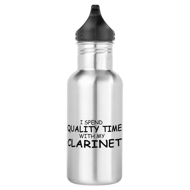 Qualitätszeitklarheit Edelstahlflasche (Rechts)