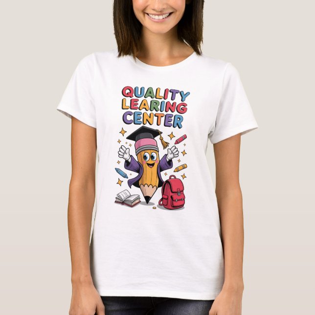 Quality Learing Center Day Care Fraud Minnesota T-Shirt (Vorderseite)
