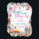 Quality Princess Fairy Daughter Birthday Fairycore Einladung<br><div class="desc">Whimsical Fairy Princess Birthday Party event item.</div>