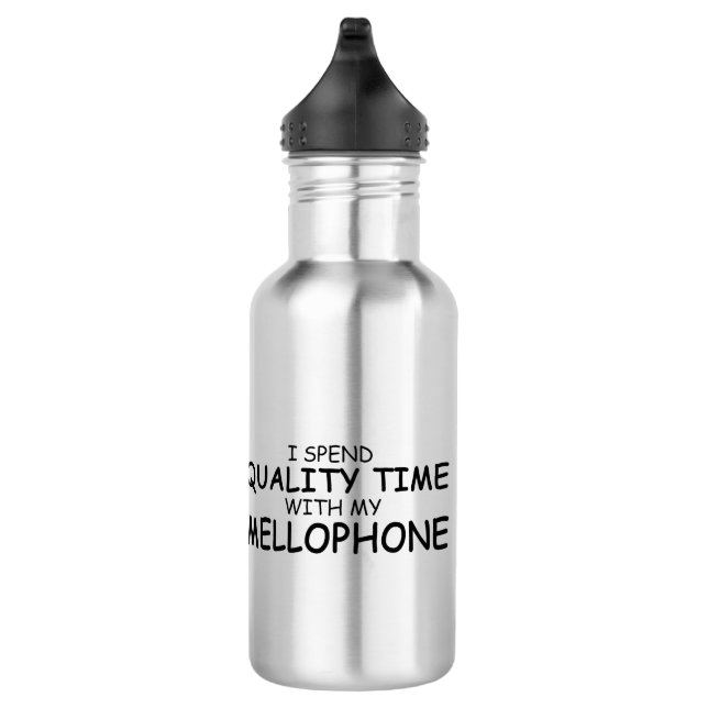 Quality Time Mellophone Edelstahlflasche (Rechts)