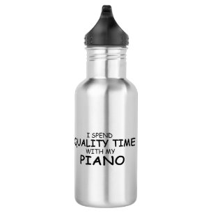Quality Time Piano Edelstahlflasche