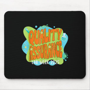 Quality Urance Labrador Scientist Retro Labrador W Mousepad
