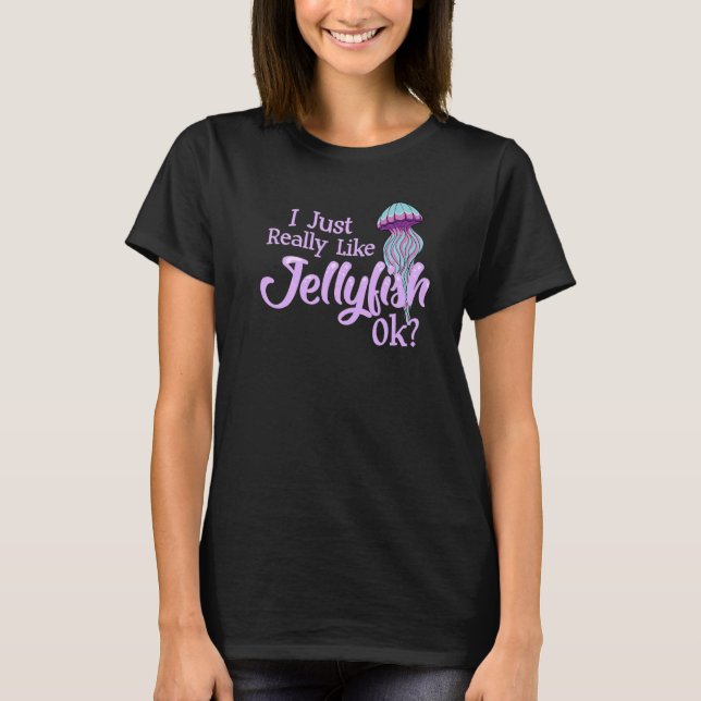 Qualle Costume Cnidarian Jelly Fish T-Shirt (Vorderseite)