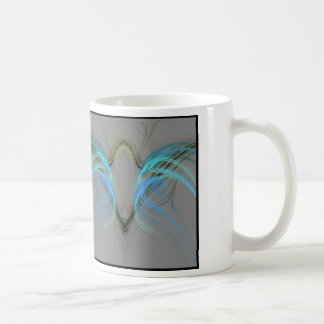 Qualle-Fraktal Kaffeetasse