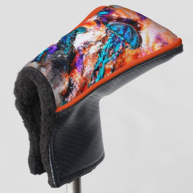 Qualle Jump Golf Headcover (3/4 Vorderseite)