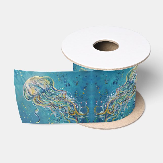Qualle  satinband (Spule)