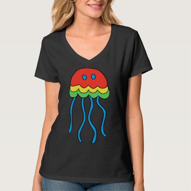 Quallen 822 T-Shirt (Vorderseite)