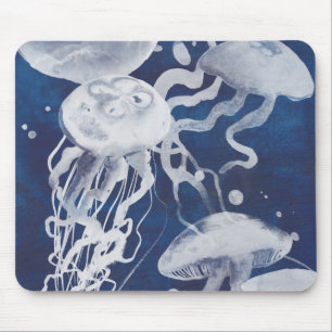 Quallen auf dem Gebiet der Marine Mousepad
