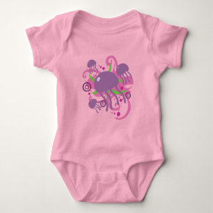Quallen Baby Strampler