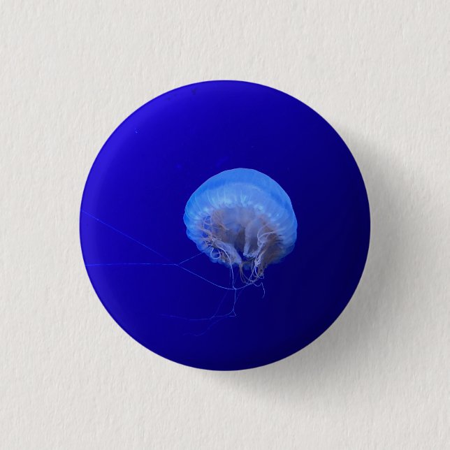 Quallen Button (Vorderseite)