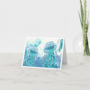 Quallen   Captivating Grace Note Card