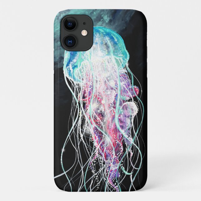Quallen Case-Mate iPhone Hülle (Rückseite)